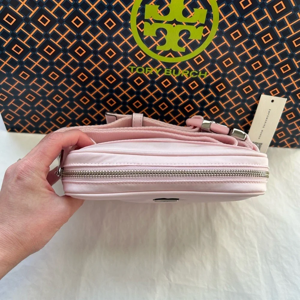 Tory Burch Virginia Belt Bag Pink Crossbody Bag